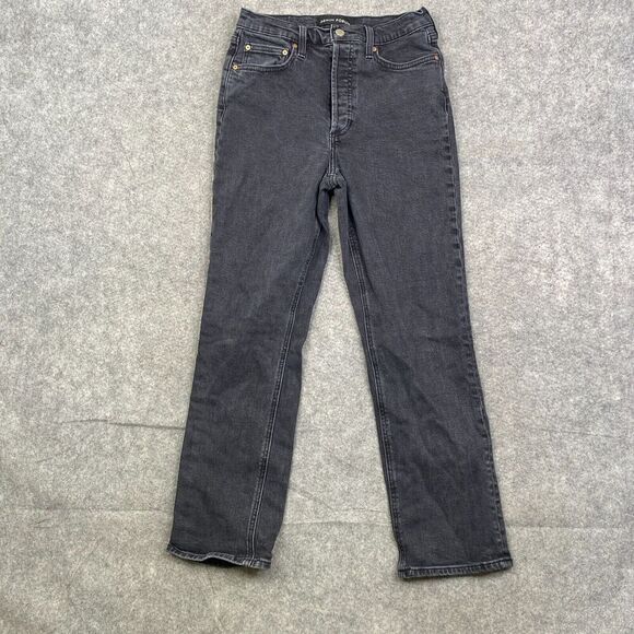 Aritzia Denim Forum Women's Size 28 Arlo High Rise Straight 28L Denim Jeans - Picture 1 of 14